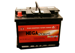 Аккумулятор MegaStart 6СТ-55 АПЗ
